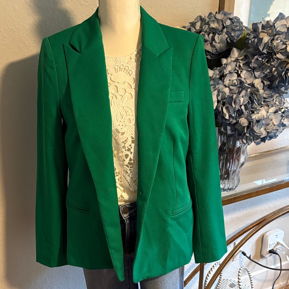 Lulus Kelley Green one button blazer size small